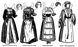 The Gallery of British Costume: Dress Worn in the Late Sixteenth Century, c1934 by Unbekannt