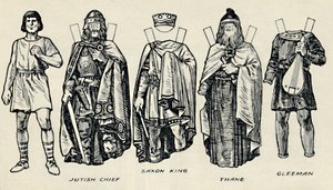 The Gallery of British Costume: How The People Dressed in Anglo-Saxon Times