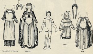 The Gallery of British Costume: The Dress People Wore in Norman Times by Unbekannt