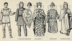 The Gallery of British Costume: The Dress People Wore in Norman Times by Unbekannt