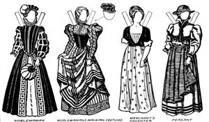 The Gallery of Costume: Dresses Worn in the Days When Queen Mary Reigned by Unbekannt