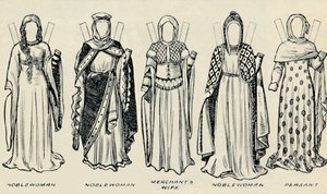 The Gallery of Historic Costume: The Dresses Worn in the Days of Richard I by Unbekannt