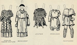 The Gallery of Historic Costume: The Dresses Worn in the Days of Richard I by Unbekannt