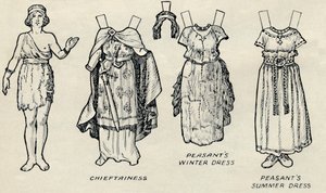 The Gallery of Historic Costume: What The Britons and Romans Used To Wear by Unbekannt