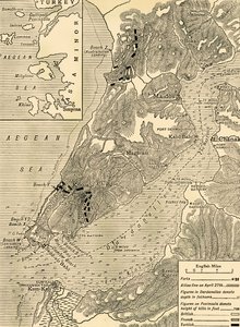 The Gallipoli Campaign, First World War, 1915 by Unbekannt