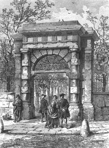The Gateway to St Giless, 1897