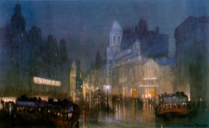 The Grand Canal of Tottenham Court Road by Unbekannt