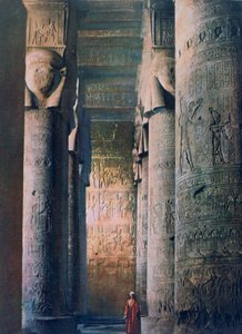 Grand Hall, Temple of Hathor, Dendera, Egypt, 20th Century