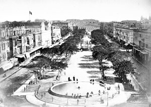 The Grand Square, Alexandria, Egypt (c. 1910s) by Unbekannt