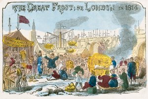 The Great Frost, or London in 1814 by Unbekannt