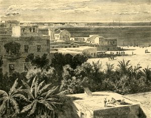The Great Harbour at Alexandria by Unbekannt