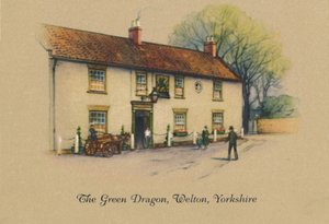 The Green Dragon, Welton, Yorkshire, 1939 by Unbekannt