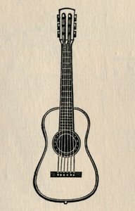 The Guitar by Unbekannt