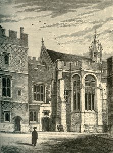 The Hall, from the Brewhouse Yard, 1911 by Unbekannt