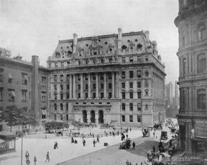 The Hall of Records, New York by Unbekannt