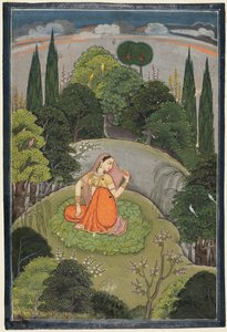 The Heroine Who Waits Anxiously for Her Absent Lover by Unbekannt