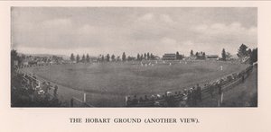 The Hobart Cricket Ground, Tasmania, Australia by Unbekannt