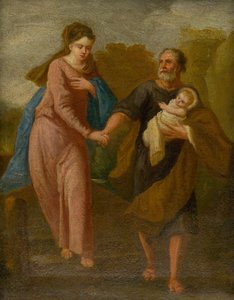 The Holy Family by Unbekannt