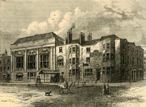 The Horns Tavern, Kennington, in 1820, c1878