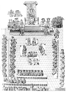 The House of Peers, with Henry VIII on the Throne, 16th century by Unbekannt