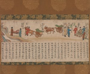 The Illustrated Sutra of Past and Present Karma Kako genzai inga kyo emaki, late 13th century