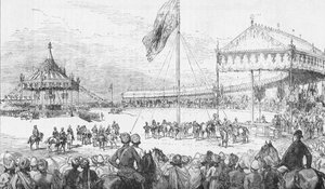 The Imperial Durbar at Delhi, India, on 1 January 1877