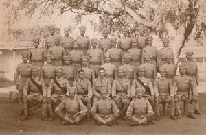 The Indian Platoon of the First Battalion, The Queen