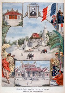 The Indochina Pavilion at the Universal Exhibition of 1900, Paris