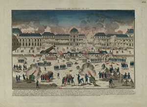The Insurrection of 10 August 1792, 1792 by Unbekannt