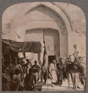 The Jaffa Gate Closed, Showing Needle