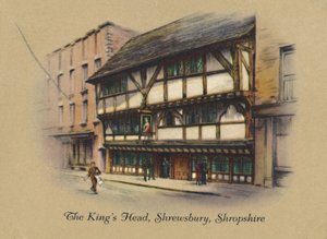The Kings Head, Shrewsbury, Shropshire by Unbekannt