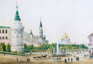 The Kremlin Garden, Moscow, Russia, c1830s-c1840s by Unbekannt
