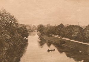 The Leam at Leamington by Unbekannt