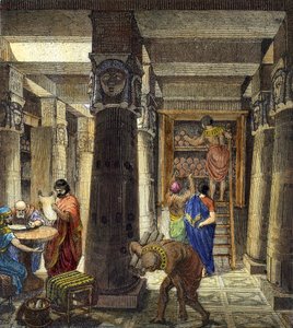 The Library of Alexandria by Unbekannt