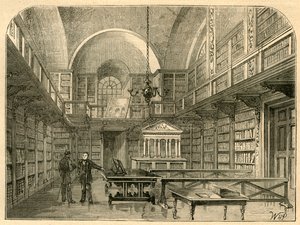 The Library of St. Pauls by Unbekannt