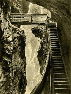 The Liechtenstein Gorge, Austria, c1935 by Unbekannt