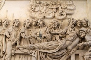 The Life of the Virgin, The House of the Virgin, Santa Casa, Replica of the Holy House, Church of Our Lady of Loreto, Prague, Czech Republic