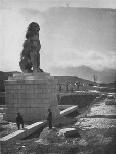 The Lion of Chaeronea, the Acropolis and Mount Parnassus