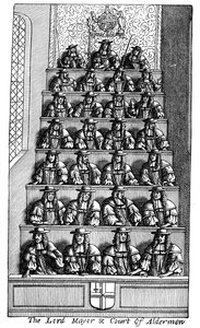 The Lord Mayor and the Court of Aldermen, London, 1681