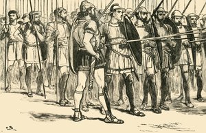 The Macedonian Phalanx by Unbekannt