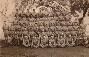 The Machine Gun Platoon of the First Battalion, The Queen