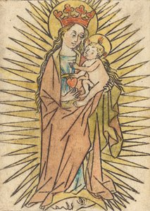 The Madonna and Child with a Pear by Unbekannt