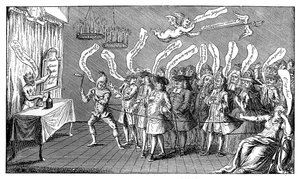 The Magician or Bottle Conjurer. English Credulity: or, You