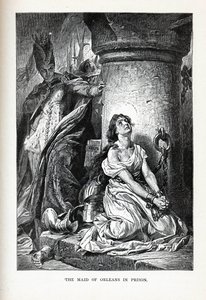 The Maid of Orleans in Prison by Unbekannt