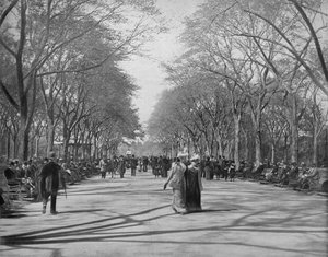 The Mall, Central Park, New York