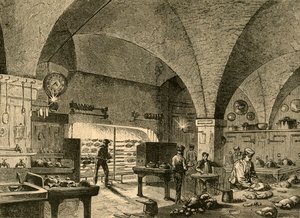 The Mansion House Kitchen by Unbekannt