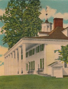 The Mansion, river elevation, 1946