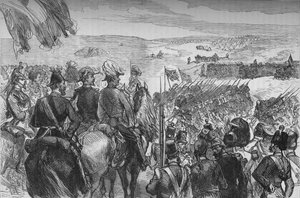 The March Past, c1880 by Unbekannt
