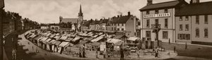 The Market Place by Unbekannt