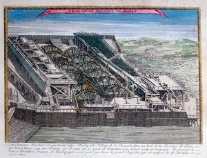 The Marly Machine, 18th century by Unbekannt